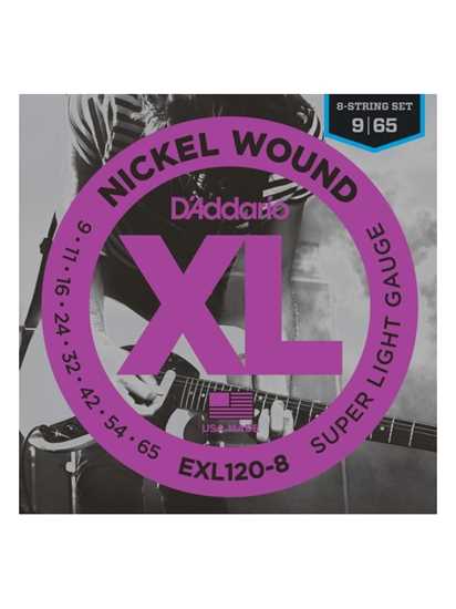 D'Addario EXL120-8 Super Light