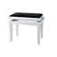 GEWA Piano Bench Deluxe White Matte 