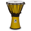 Bild på Toca Freestyle Colorsound 7” Djembe  Metallic Yellow