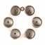 Bild på Big Fat Snare Drum - Bling Ring  White/Copper