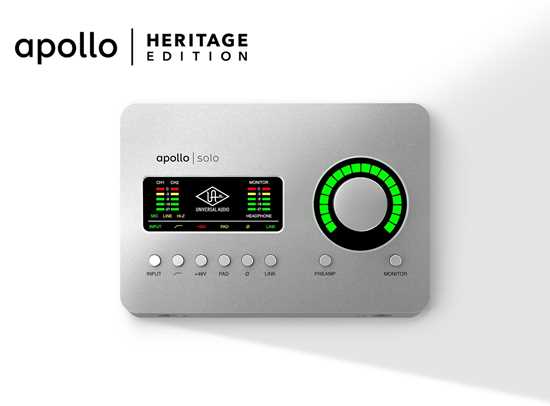 Bild på Universal Audio Apollo Solo Heritage Edition USB-C