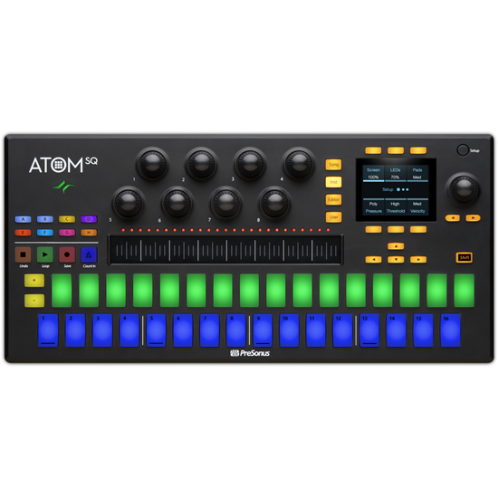 Bild på Presonus ATOM SQ Hybrid MIDI Keyboard / Pad Performance and Production Controller