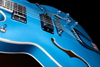 Bild på Hagström Viking Deluxe Custom Miami Blue Metallic Elgitarr