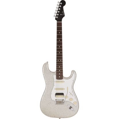 Bild på Made in Japan Limited Stratocaster HSS RW Silver Sparkle