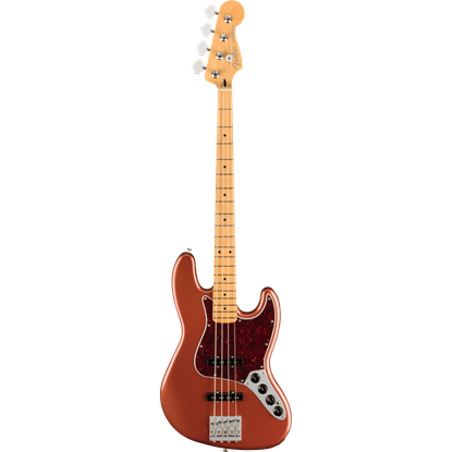 Bild på Fender Player Plus Jazz Bass MN Aged Candy Apple Red