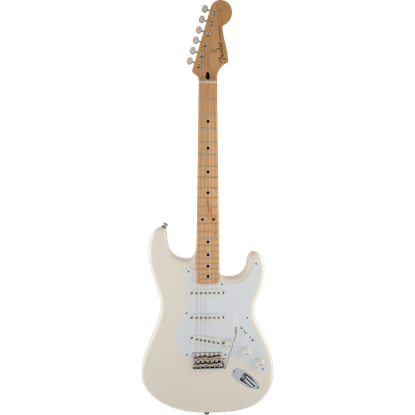Bild på Fender Jimmie Vaughan TexMex Stratocaster MN Olympic White
