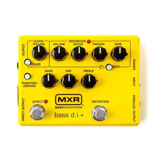 Bild på MXR M80Y Bass DI+ Special Edition