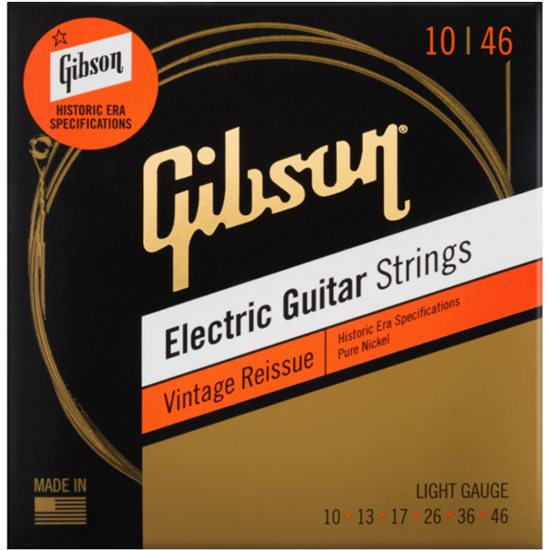 Bild på Gibson Vintage Reissue Electric Guitar Strings Light