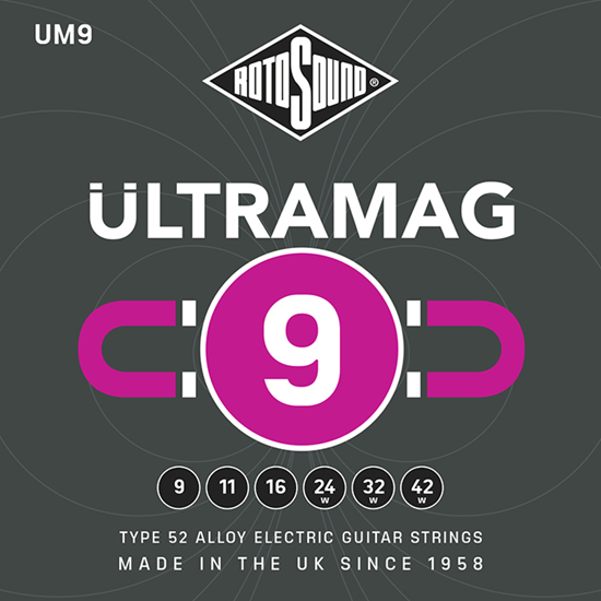 Bild på Rotosound Ultramag UM9 Super Light 9-42