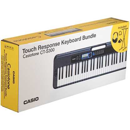 Bild på Casio CT-S300 Casiotone Keyboardpaket