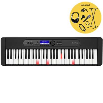 Bild på Casio LK-S450 Key Lightning Keyboard Singback Bundle