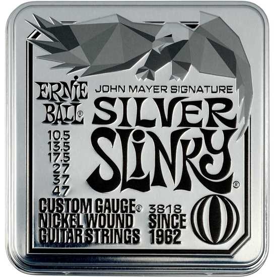 Bild på Ernie Ball John Mayer Silver Slinky 3-Pack