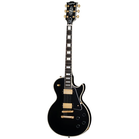 Bild på Epiphone Les Paul Custom Ebony Incl Hard Case
