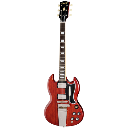 Bild på Epiphone 1964 SG Standard Reissue with Maestro Vibrola Cherry Red