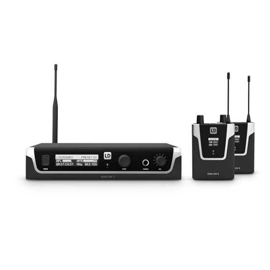 Bild på U508 IEM BUNDLE - In-Ear Monitoring System with 2 x Bodypack