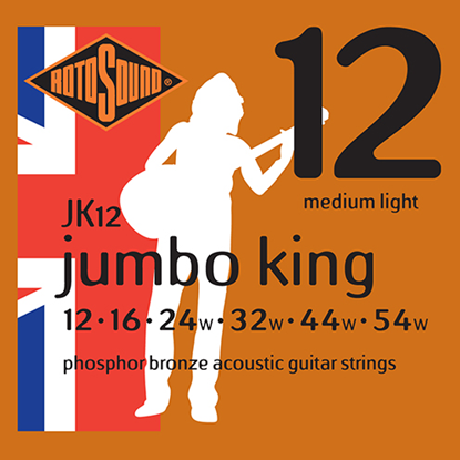 Bild på Rotosound Jumbo King JK12 Medium Light 12-54