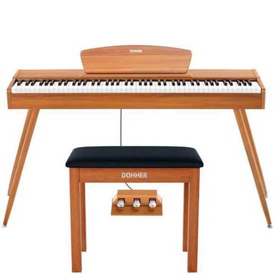 Bild på Donner DDP-80 MKII digitalpiano + pianopall