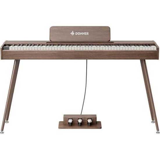 Bild på Donner DHP-200 Pro digitalpiano walnut