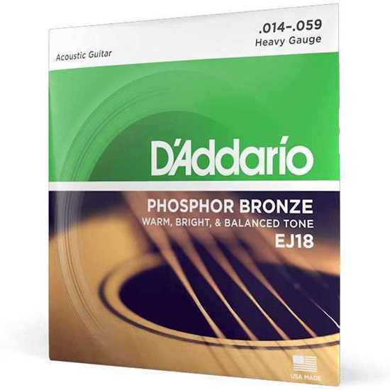Bild på D'Addario EJ18 Phosphor Bronze Heavy