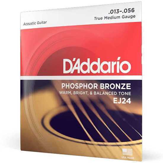 Bild på D'Addario EJ24 Phosphor Bronze True Medium