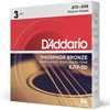 Bild på D'Addario EJ17-3D Phosphor Bronze Medium