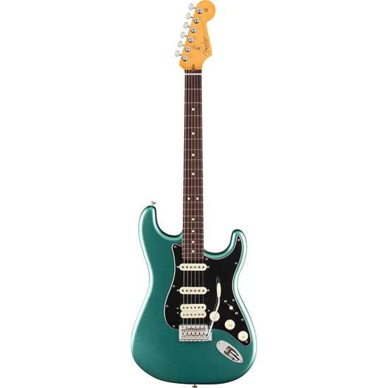 Bild på Fender American Professional Classic Stratocaster HSS RW Faded Sherwood Green Metallic