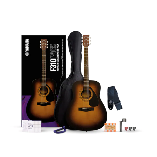 Bild på Yamaha F310PIITBS Tobacco Brown Sunburst Gitarrpaket