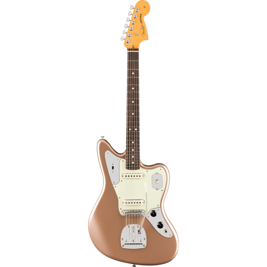 Bild på Fender American Professional Classic Jaguar RW Faded Firemist Gold