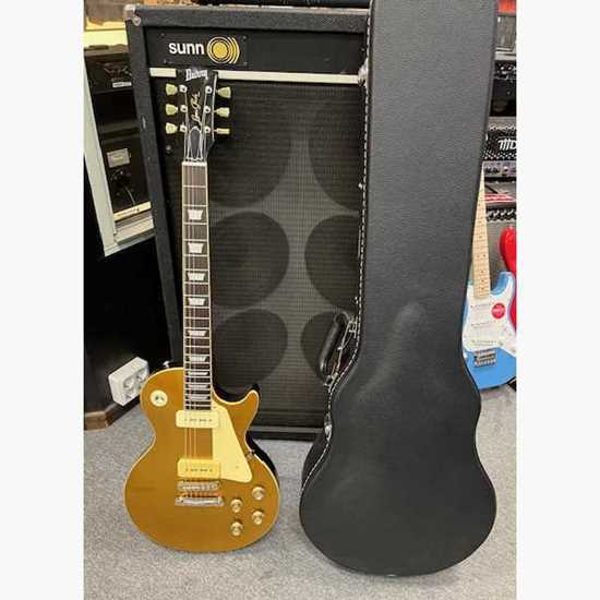 Bild på Beg Les Paul gold top/ink hardcase